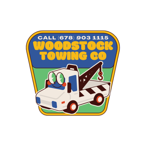 woodstock towing company logo